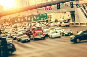 Car Accidents at Las Vegas Intersections